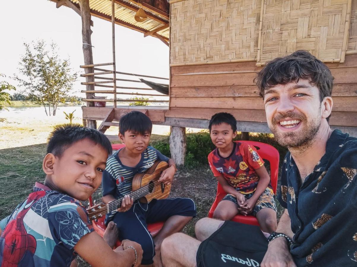 Vera Sunset Homestay Local Experience With Lao Family Muang Không Exterior foto